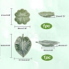 Leaf Ceramic Decorative Plates PW-WG7A7B6-01-3