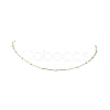 304 Stainless Steel and ABS Imitation Pearl Necklaces NJEW-JN05267-3