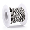 Iron Rhinestone Strass Chains CH-T004-01P-2