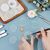 1 Set Transparent Acrylic Clear Blank Badge AJEW-BC0008-07B-3
