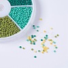 Spring Theme 12/0 Grade A Round Glass Seed Beads SEED-JP0007-06-2