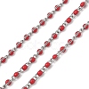 304 Stainless Steel Enamel Twisted Chains STAS-R100-40P-05-1