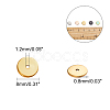 PVD Vacuum Plating 304 Stainless Steel Spacer Beads STAS-UN0008-41-4