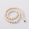 Synthetic Lava Rock Bead Strands G-N0104-8mm-11-2