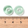 Transparent Glass European Beads GLAA-A012-03-4