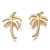 Brass Pendants KK-C100-46G-2