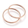 304 Stainless Steel Plain Band Rings RJEW-B0006-7-02RG-2
