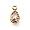 304 Stainless Steel Pendants STAS-Q346-04G-03-1