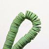 Handmade Polymer Clay Beads X-CLAY-R067-6.0mm-46-2