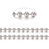 Tarnish Resistant 304 Stainless Steel Ball Chains CHS-E021-13K-P-1