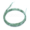 Natural Green Aventurine Beads Strands G-F631-B05-2