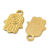 Ion Plating(IP) 304 Stainless Steel Pendants STAS-P341-19B-G-2