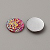 Resin Cabochons CRES-WH0001-49B-2