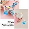 Transparent Resin Big Pendants RESI-TAC0019-04F-8