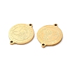 Ion Plating(IP) 304 Stainless Steel Connector Charms STAS-C074-11G-08-2