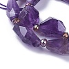 Natural Amethyst Beads Strands G-L492-16-2