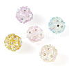 Handmade Rhinestone Clay Pave Beads CLAY-TAC0015-02A-2