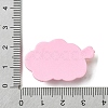 Pink Theme Opaque Resin Decoden Cabochons RESI-C045-06B-3