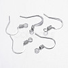 Brass French Earring Hooks X-KK-Q366-P-NF-1