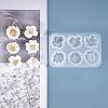 DIY Flower Silicone Molds X-DIY-D048-12A-1