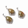 Natural & Synthetic Mixed Gemstone Pendants G-H283-04P-2