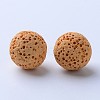 Unwaxed Natural Lava Rock Beads G-F325-8mm-13-1