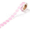 Self-Adhesive Blank Round Paper Gift Tag Stickers DIY-G013-I14-3