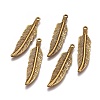 Tibetan Style Alloy Charms TIBEP-16624-AG-RS-1