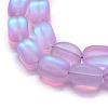 Synthetic Moonstone Beads Strands G-E503F-B-4