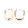 Brass Huggie Hoop Earrings EJEW-F245-04G-B-2
