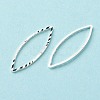 Brass Linking Rings KK-F831-016C-S-RS-4