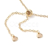 Crystal Stone Cage Pendant Necklaces NJEW-JN04766-01-4
