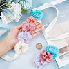 Polyester Waist Chain Belts and Headbands with Imitation Pearl DIY-WH0308-150C-3