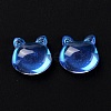 Electroplate Glass Cabochons EGLA-D007-03-5