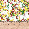 4 Colors 11/0 Christmas TOHO Round Seed Beads SEED-X0058-28-4
