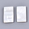 Natural Freshwater Shell Cabochons SHEL-S276-133-2