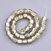 Handmade Gold Sand Lampwork Beads LAMP-T006-06K-2