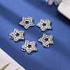 Alloy Rhinestone Pendants RSB210-1-4