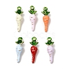 Alloy Enamel Pendants AL-CBA604F-02-1