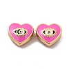 Alloy Enamel Beads PALLOY-F290-01G-2