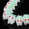 Handmade Bumpy Lampwork Beads Strands LAMP-T017-01D-3