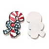 Christmas Themed Acrylic Cabochons MACR-P021-C02-2