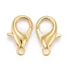 Zinc Alloy Lobster Claw Clasps X-E106-G-3