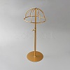 Adjustable Height Iron Hat Display Stands ODIS-WH0086-166A-1