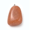 Natural Red Aventurine Pendants X-G-k302-B13-2