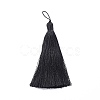 Nylon Tassel Big Pendants AJEW-P044-05-1