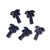 Natural Sodalite Coconut Tree Pendants G-N342-02A-1