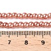 Baking Paint Glass Pearl Bead Strands HY-Q003-3mm-50-A-2