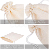 Burlap Packing Pouches Drawstring Bags ABAG-BC0001-07A-17x23-3