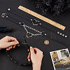 3Pcs 3 Styles Punk-style Imitation Leather Chocker Necklaces NJEW-CL0001-25-3